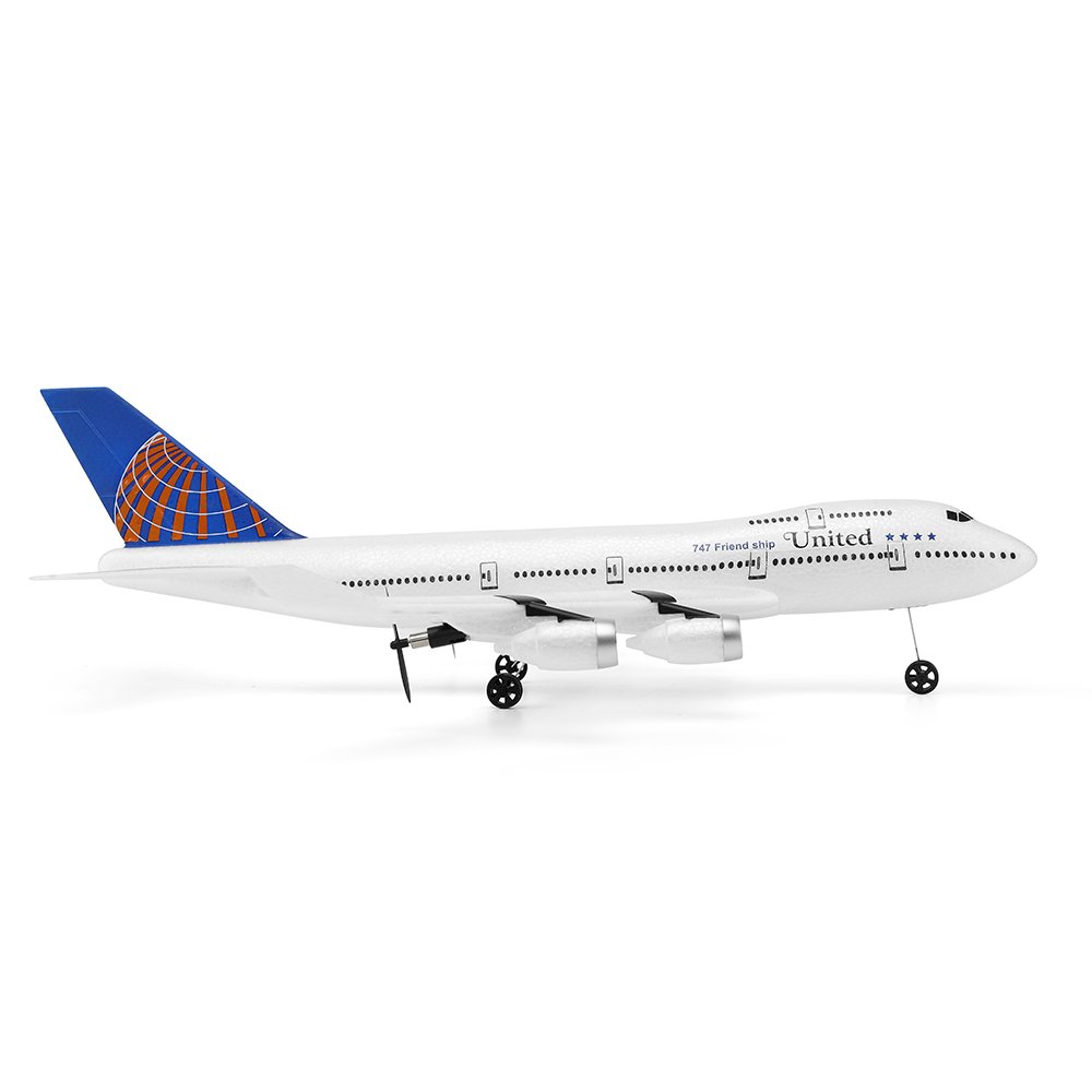 HOSHI HOT Wltoys XK A150-C Airplane B747 BOYIN 747 510mm Wingspan EPP 2.4GHz 2CH Dual Motor RC Airplane RTF Christmas Gift