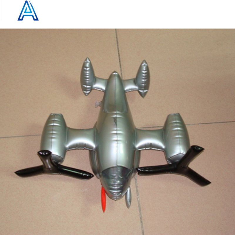 Environmental eco-friendly high quality durable PVC inflatable airplane helicopter aeroplane aircraft flight model