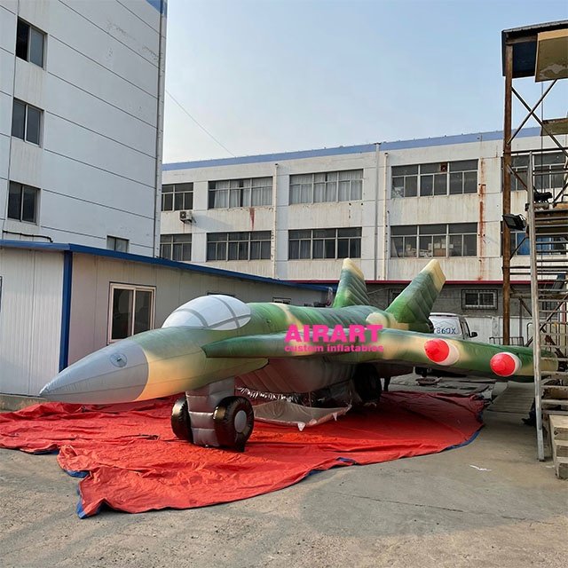 Floating Inflatable Fighter Jet Plane For Decoy