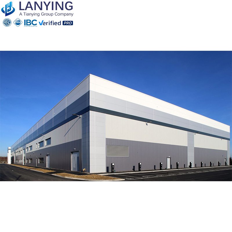 Prefabricated Steel Aircraft Hangar Industrial Building Metal Steel Structure Workshop Warehouse Workshops & Plants
