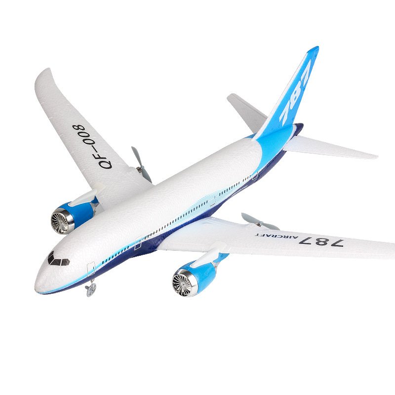 Electric 2.4G Remote Control Hobby Flying Plane Rc Airplane Boeing 787 3CH 1000m Long RC distance High Simulation airplane