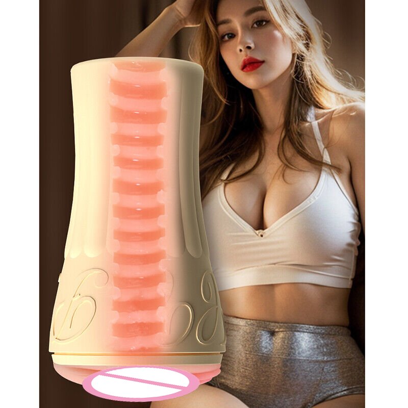 New Design Sucking Vibrator Penis Masssger Masturbator Cup For Men Vaginal Suction Pocket Pussy Male Sex Toy
