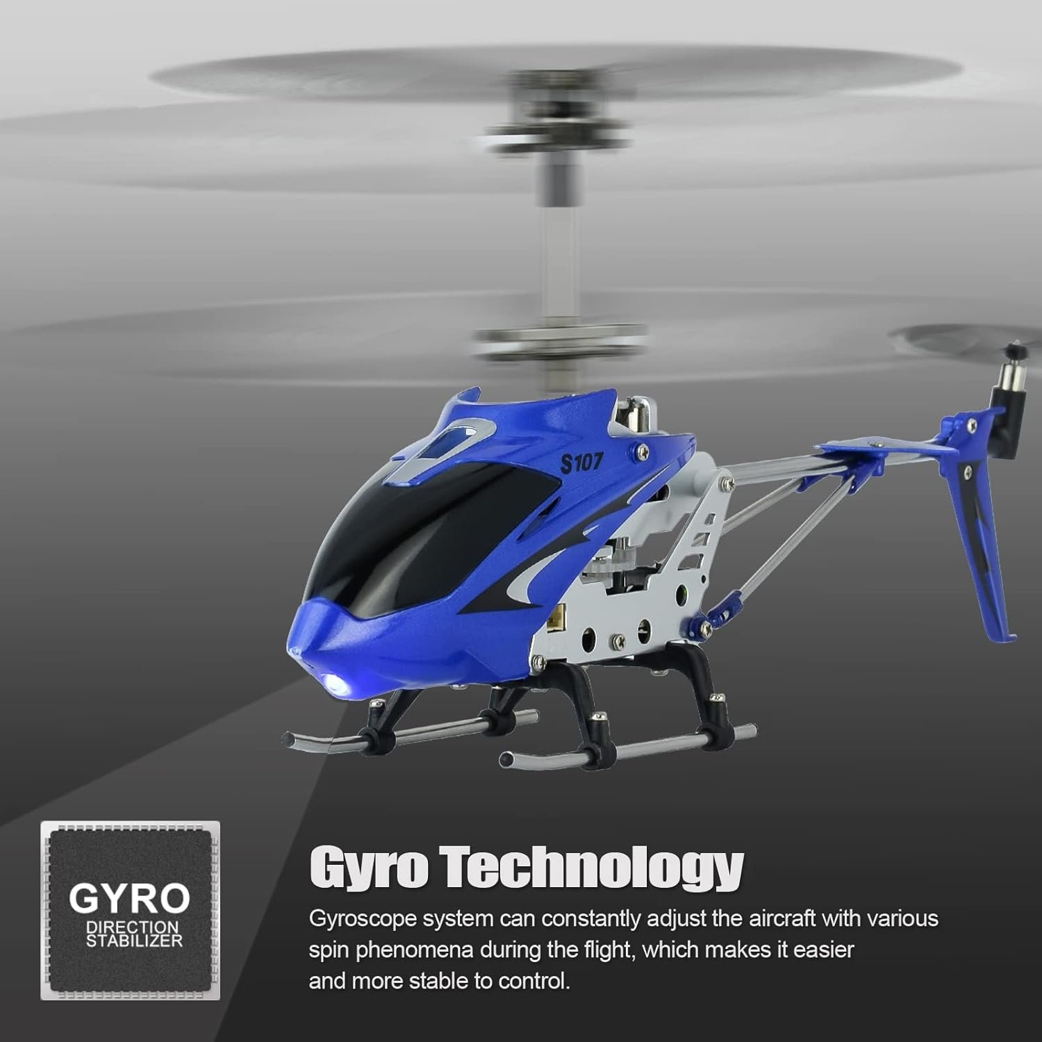 EPT S107G 3CH 3.5 Channel Remote Control Hobby Flying Rc Airplanes Toys Mini Rc Helicopter