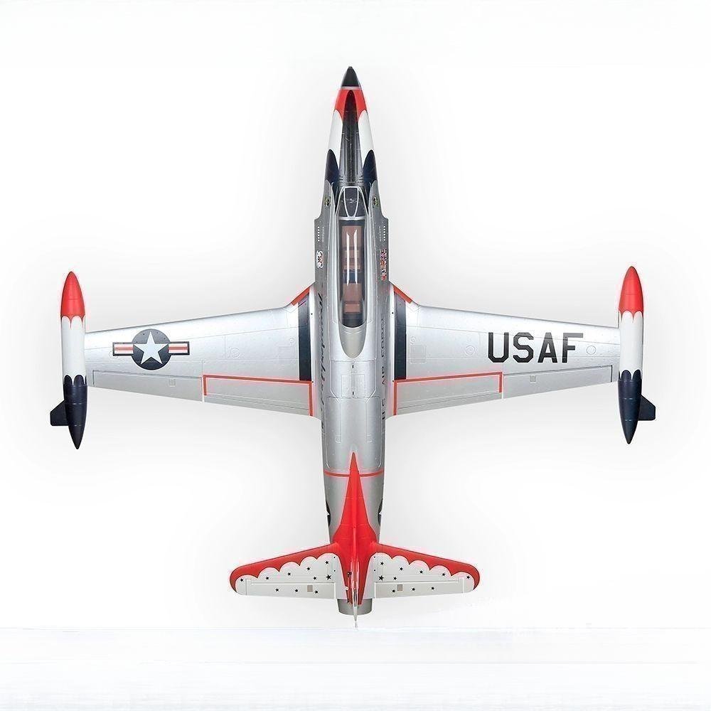 2018mm Jet-powered remote control fixed-wing aircraft KIT PNP T-33 Trainer Jet Turbine Version Thunderbird livery