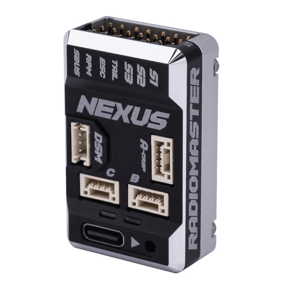 Radiomaster NEXUS Balance Flybarless Helicopter Flight Controller Unit Rotorflight Black Box Support Tail Servo Tail Motor Drone