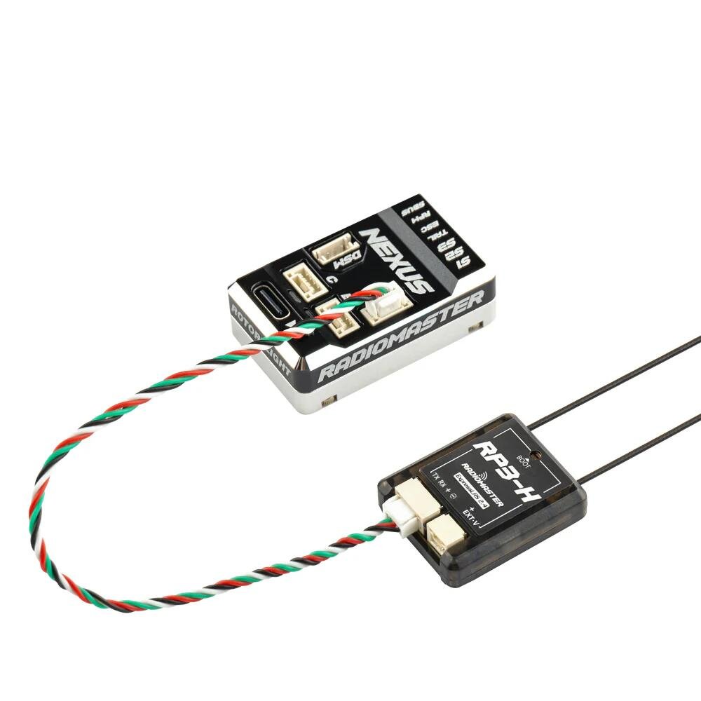 Radiomaster NEXUS Balance Flybarless Helicopter Flight Controller Unit Rotorflight Black Box Support Tail Servo Tail Motor Drone