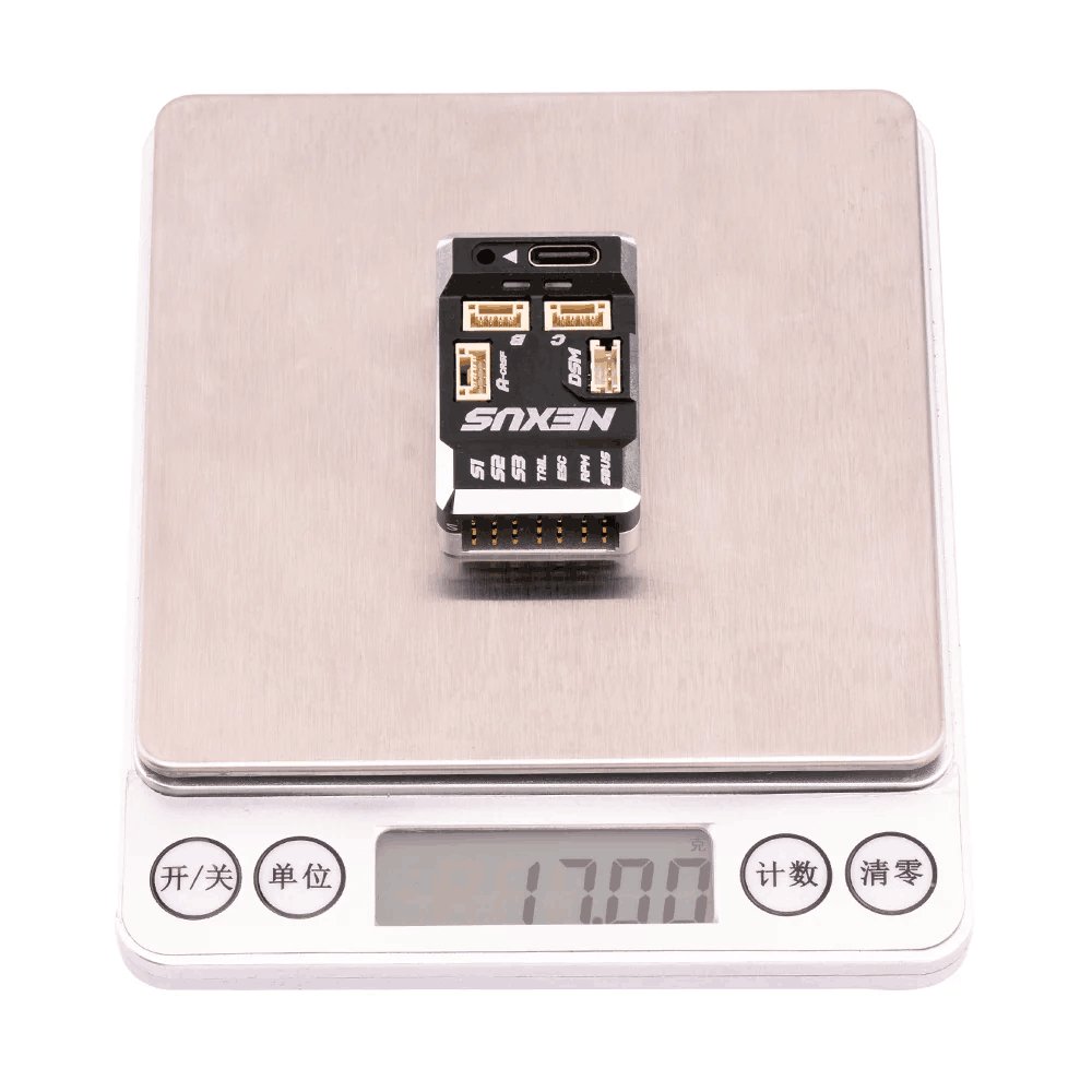 Radiomaster NEXUS Balance Flybarless Helicopter Flight Controller Unit Rotorflight Black Box Support Tail Servo Tail Motor Drone