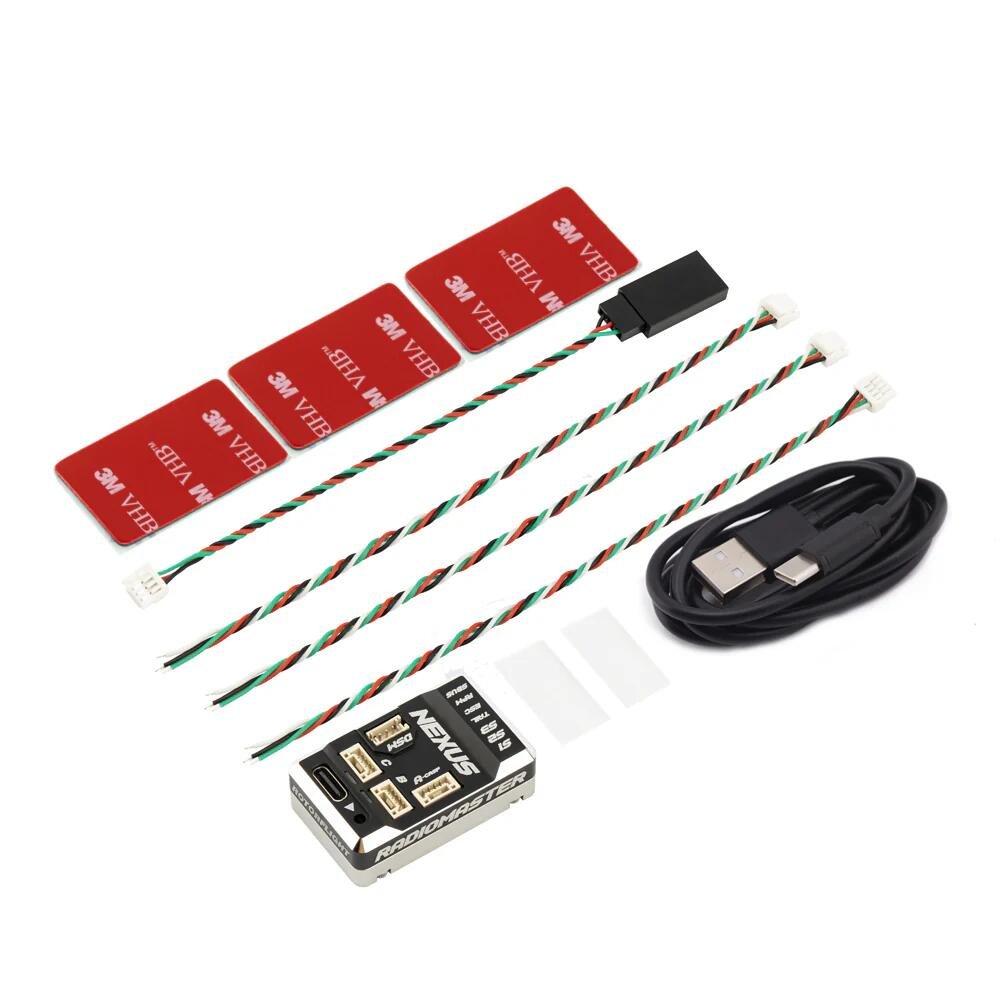 Radiomaster NEXUS Balance Flybarless Helicopter Flight Controller Unit Rotorflight Black Box Support Tail Servo Tail Motor Drone