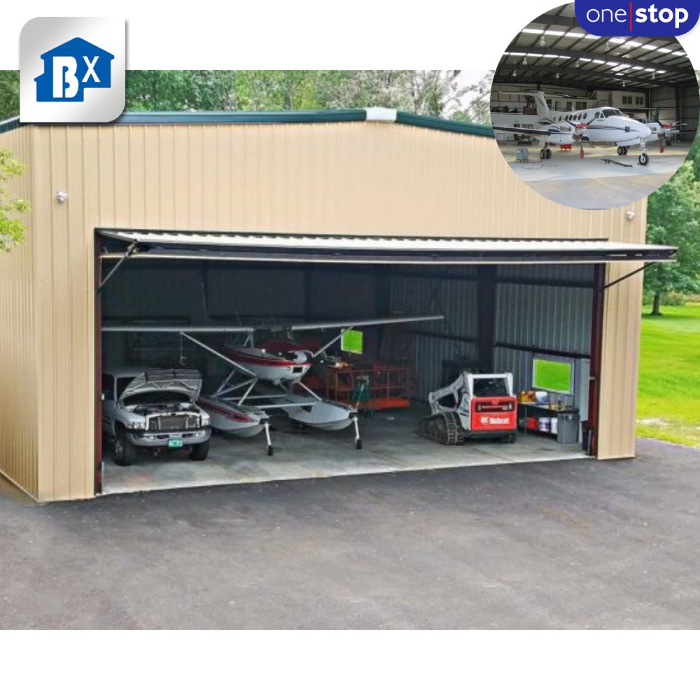 ONE-STOP Service Prefab Aircraft Storage Hangars Steel Structure Airplane Hangar Solutions For Secure & Aviation Warehousing