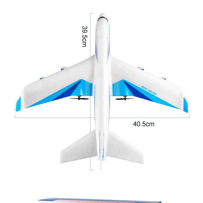 helicopter G2 passenger aircraft fixed wing glider model aircraft toy children boy toy foam crash