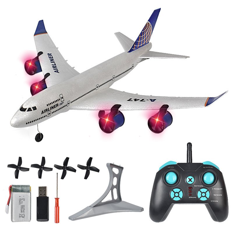 2.4G 3-Channel RC Glider Model Long-Range EPP Foam Aircraft Plane Plastic Remote Control Plane