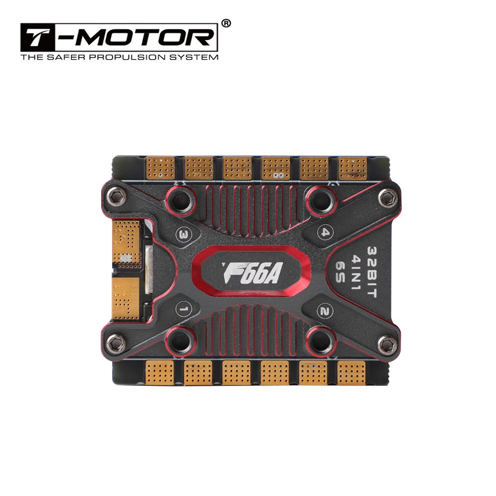 T-MOTOR F66A MINI 6S 4IN1 RC Remote Control Drones Accessory BLHeli32 Firmware 20x20 M3 Drone ESC