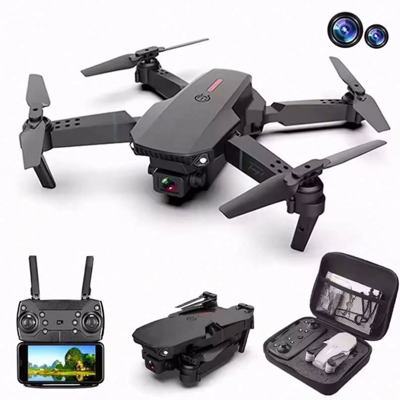 Air shipping JHD E68 Pro in stock Airplane Folding Remote Control Helicopter HD 4K Aerial Photography RC Quadcopter Toys Drone