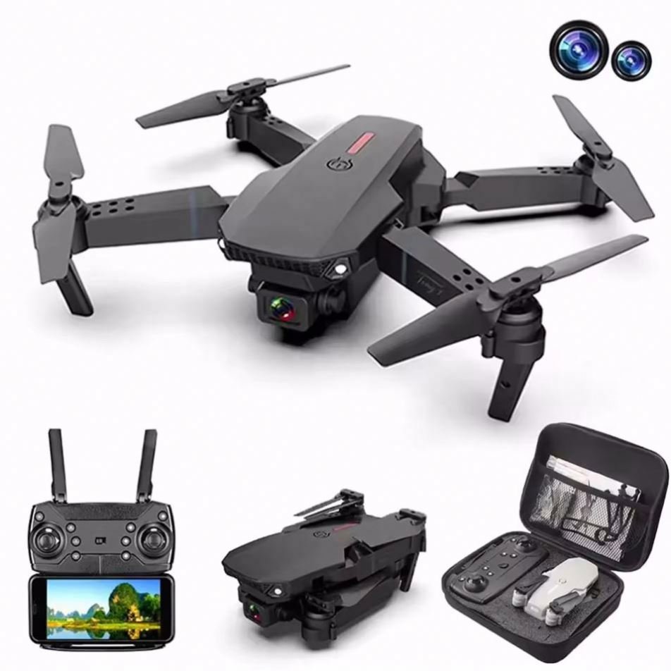 Air shipping JHD E68 Pro in stock Airplane Folding Remote Control Helicopter HD 4K Aerial Photography RC Quadcopter Toys Drone