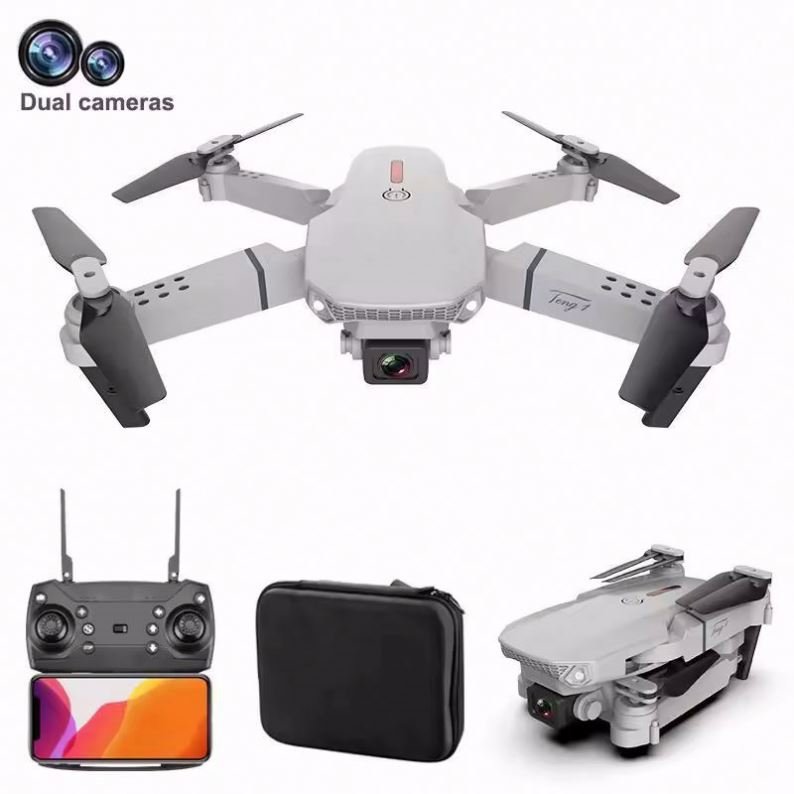 Air shipping JHD E68 Pro in stock Airplane Folding Remote Control Helicopter HD 4K Aerial Photography RC Quadcopter Toys Drone