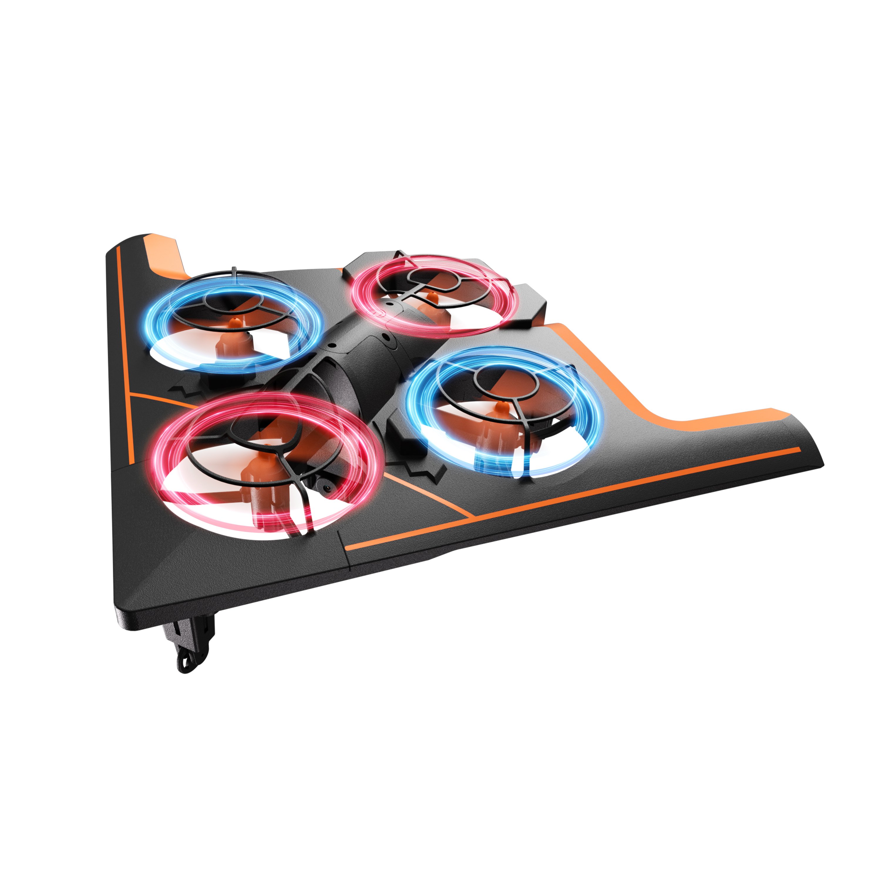 2024 New Arrival Global Drone GD02 Remote Control Aircraft Fighter Jet With Cool Light Effect Land and Air Mode Of Flying Toys