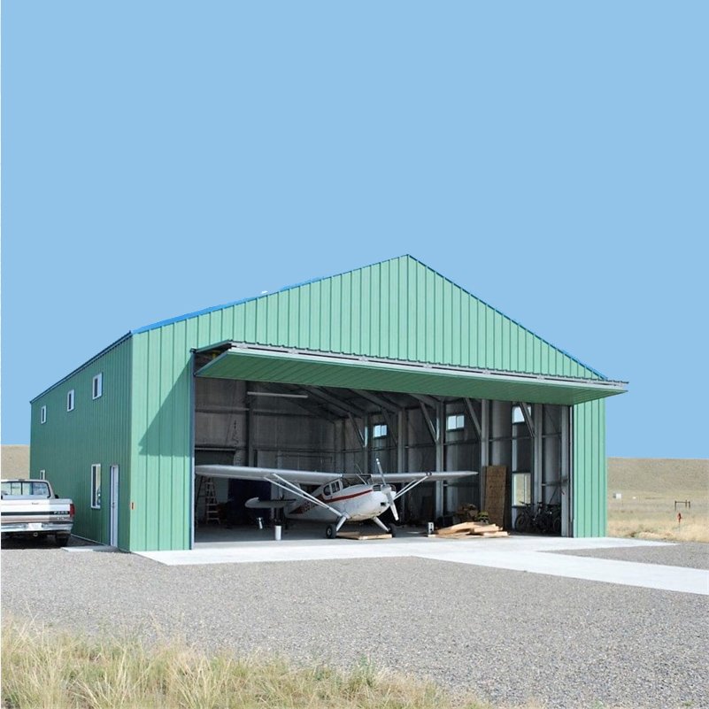 High Quality Steel Structure Construction Building Steel Structure Airplane Hangar