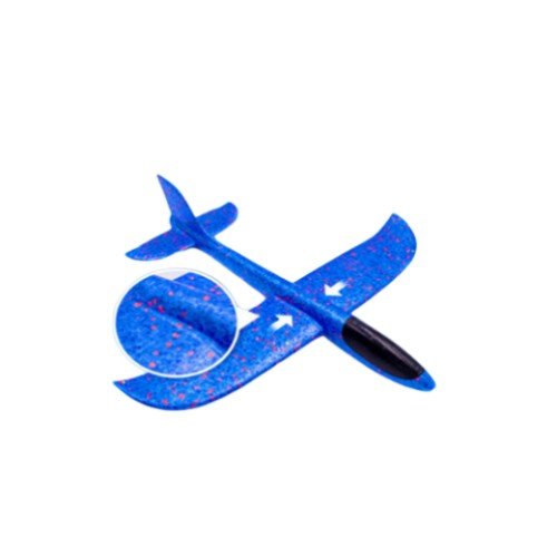 Hand-throwing Foam Airplane Model 48cm Slewing Ultralight Throwing Glider Children