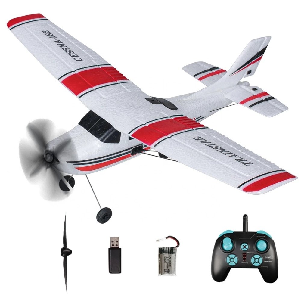 Cessna 2.4Ghz 3CH Flying Helicopter Remote Control Aircraft Plane Ready to Fly with gyro radio control toys for Kids and adults