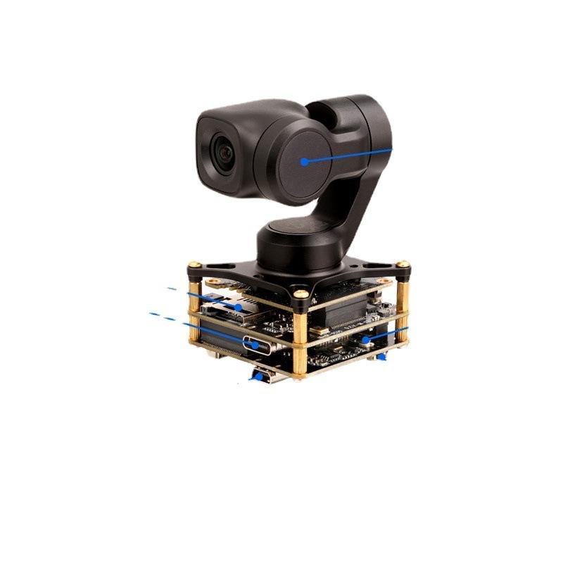 4K 3-Axis Gimbal Drone Camera Pod Aerial Photography Module with Network Access Essential Accessory for Drones