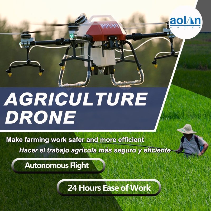 4 Axis Crop Pesticide Sprayer Drone Dustproof Uav Waterproof Agricultural Sprayer aircraft for Plane For Farming