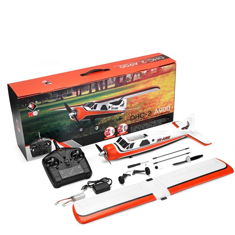 XK A900 Wingspan 580mm EPP 4CH RTF 3D Stunt And 6G Stable Mode Remote Control Airplane Drone Outdoor Toys RC Plane