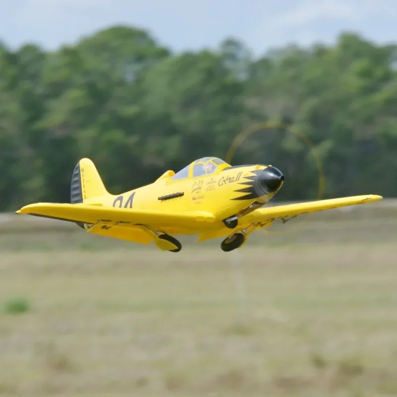 HOT FMS 980mm P-39 P PNP RC Airplane II High Speed Racing 4S 6CH Durable Scale Radio Control Model Plane Aircraft Avion