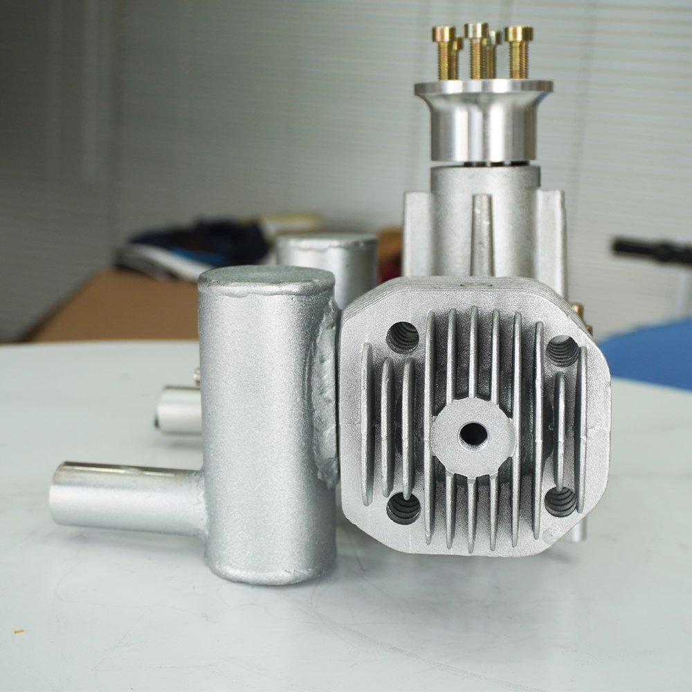 120CC gasoline model aircraft engine UAV heavy fuel engine with starter and alternato