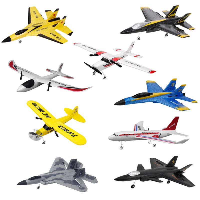New remote control aircraft J-11 fighter model remote control foam glider model UAV HW34 Drone