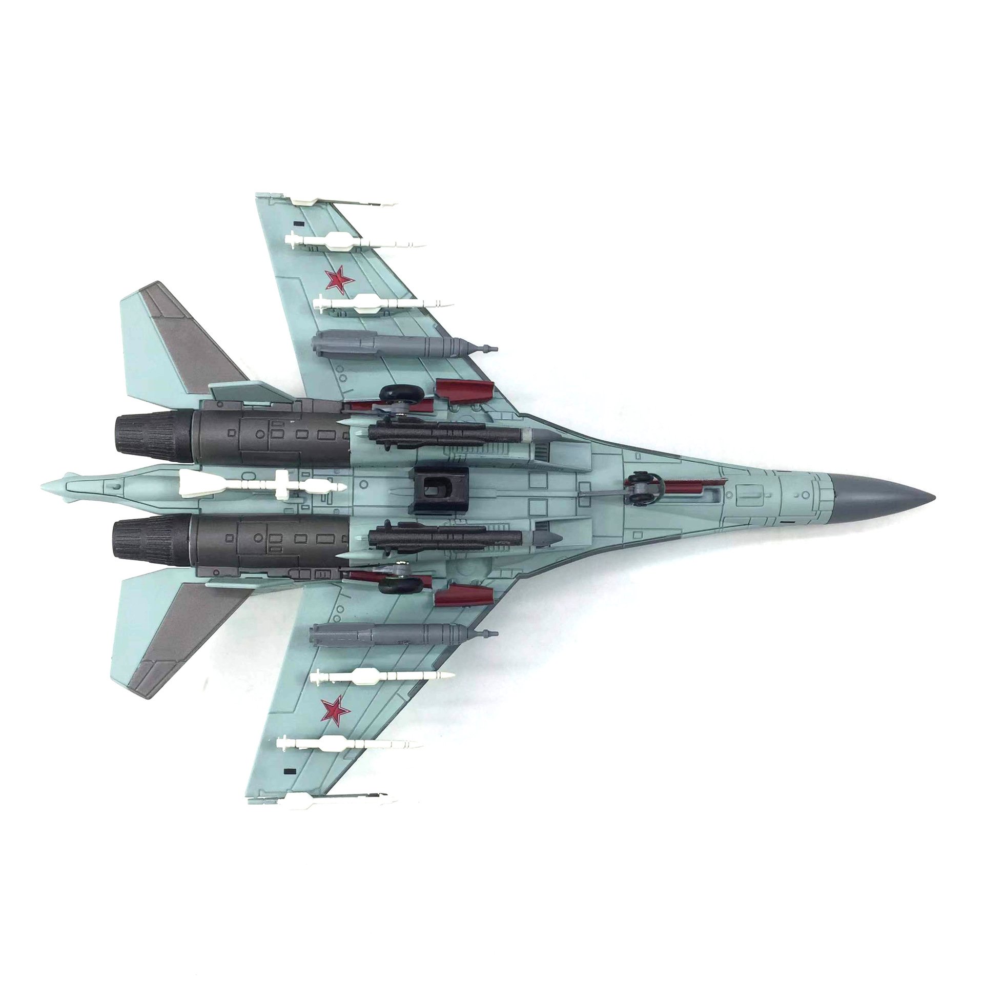 Private Jet Plane Simulation Alloy Model Of Russia Super Scale Plane SU-35