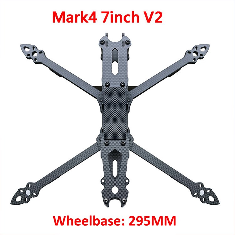 FPV Drone Racing Frame MARK4 V2 Version 7 8 9 10-inch Carbon Fiber FPV Drone Parts