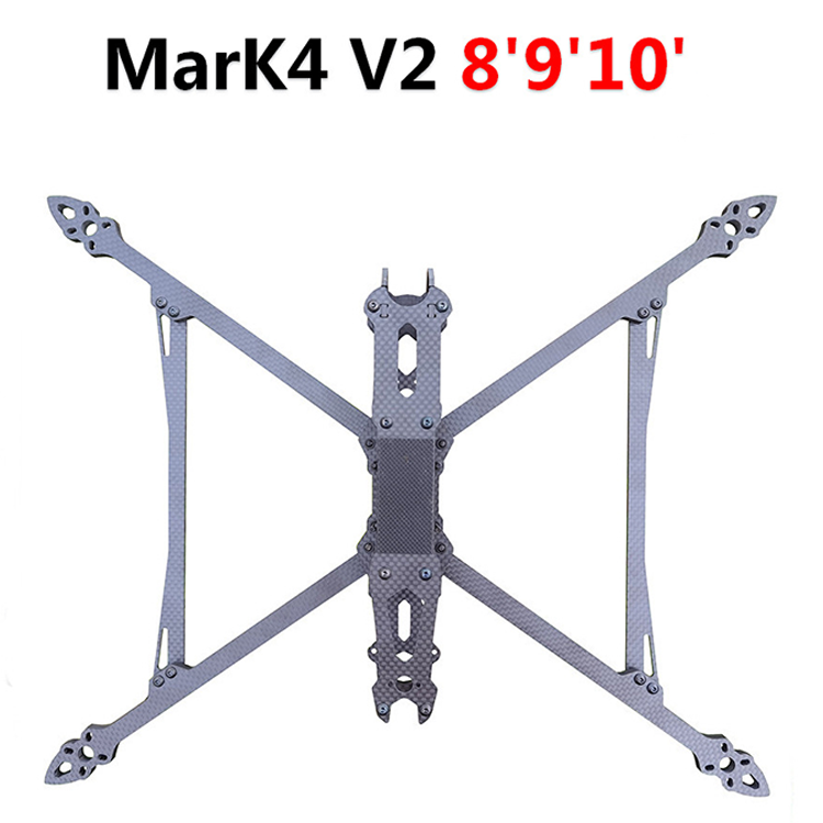 FPV Drone Racing Frame MARK4 V2 Version 7 8 9 10-inch Carbon Fiber FPV Drone Parts