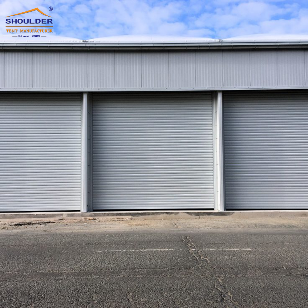 Industrial frame structure warehouse tent pvc airplane storage aircraft hangars heavy duty workshop tent with roof