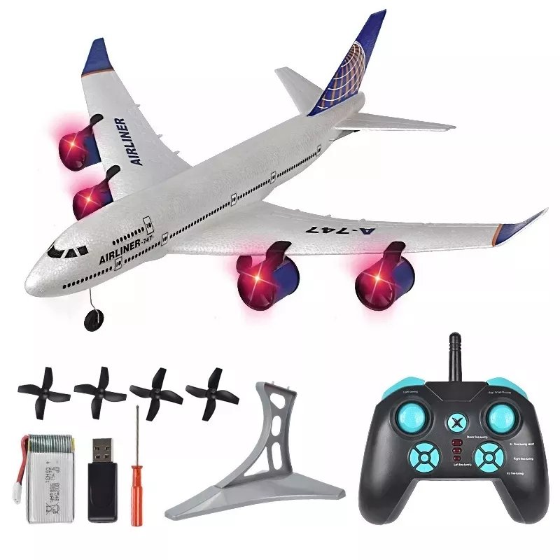 747 3ch Model Flying Jet Airplane Juguet Avion A Control Planes Helicopters Aircraft Rc Plane Big Ultralight Electric Toy Plane