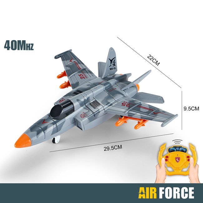 4CH kids remote control plane toys aircraft model high speed emulational remote control electric plane with light
