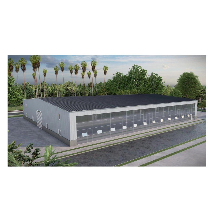 Direct Source Steel Structure Helicopter / Fixed Wing Aircraft Hangar /Garage With Pu Sandwich Panel Or Other Thermal Insulation