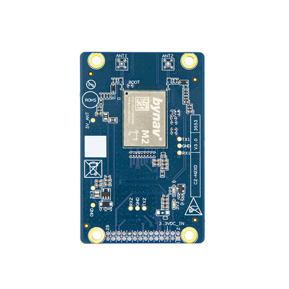 Bynav C2-M20D Gnss Uav For Base Station And Rover Gps Rtk Receiver Module