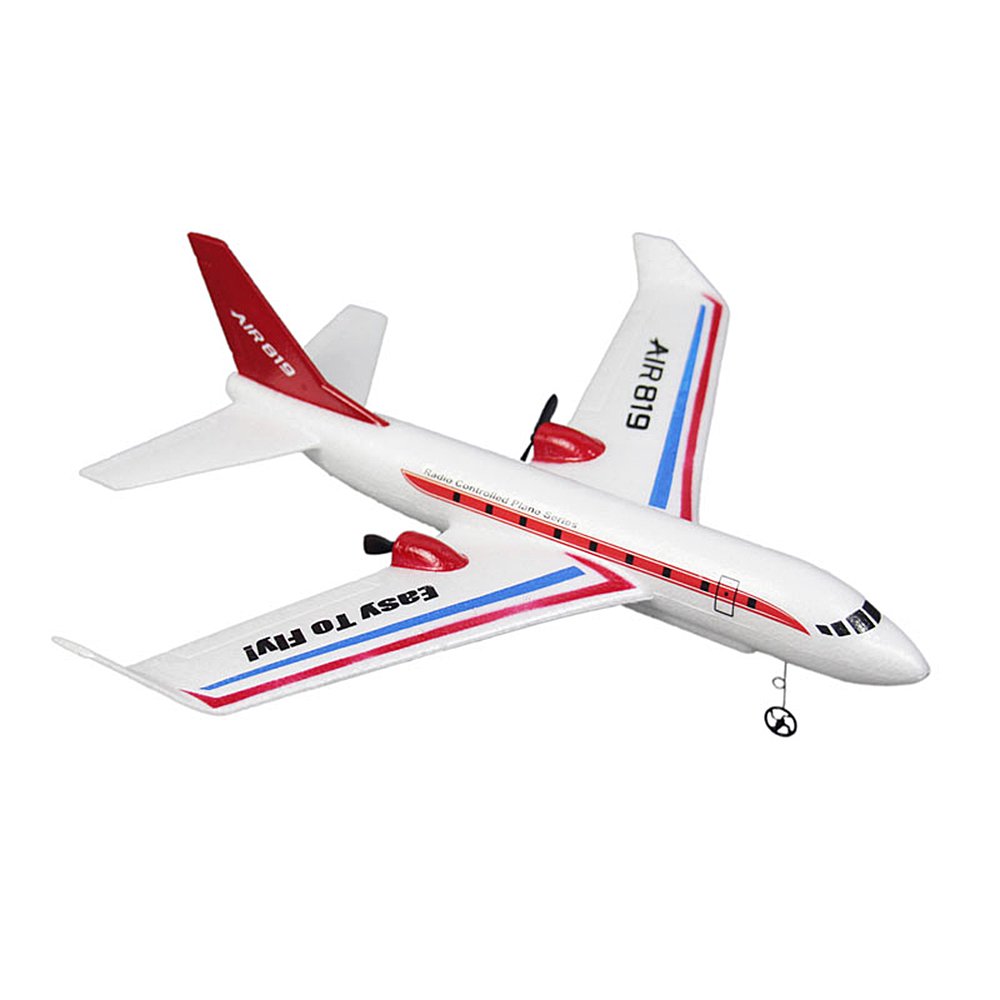 HOSHI FX-819 2.4G 2CH 410mm Drone Wingspan Remote Control Glider Fixed Wing EPP RC Aircraft RTF RC Toys for Children