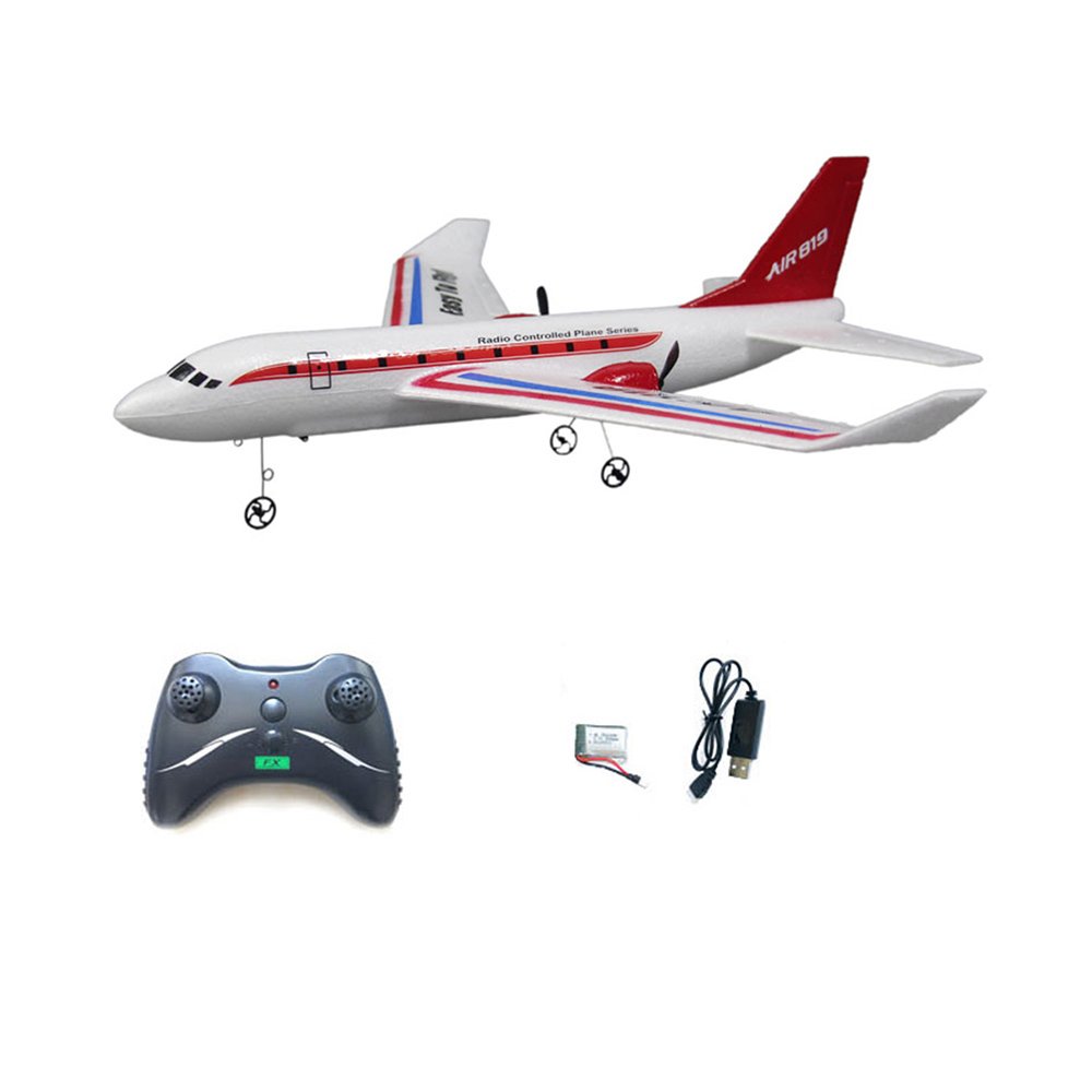 HOSHI FX-819 2.4G 2CH 410mm Drone Wingspan Remote Control Glider Fixed Wing EPP RC Aircraft RTF RC Toys for Children