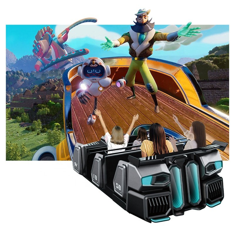 VR Flying Cinema 3D 5D 7D 9D 12D Vr/ar/mr Equipment Flying Theater Simulator Motion Platform Multiplayer Cinema Supplier