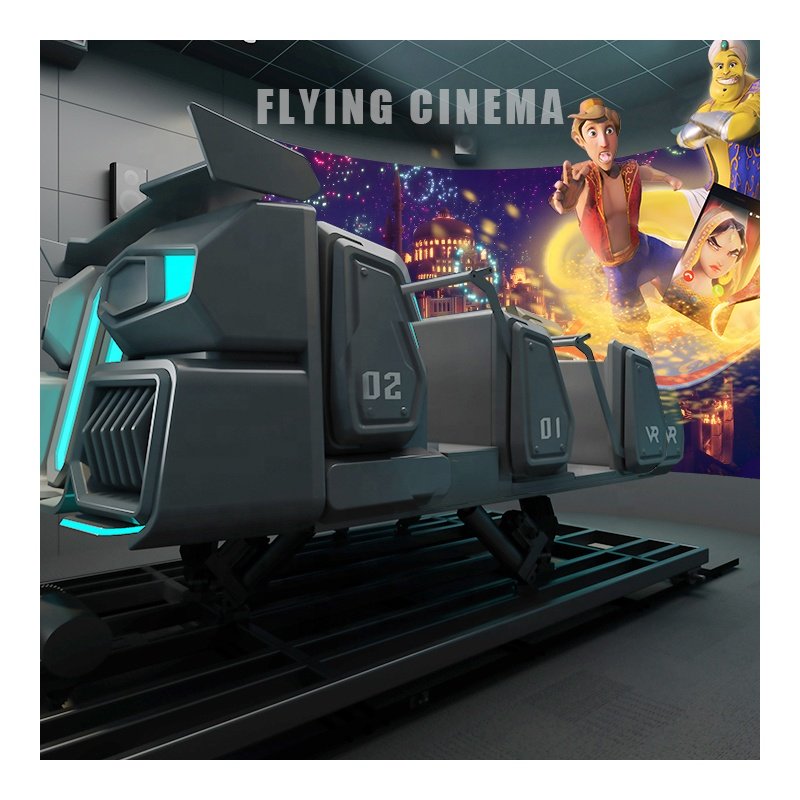 VR Flying Cinema 3D 5D 7D 9D 12D Vr/ar/mr Equipment Flying Theater Simulator Motion Platform Multiplayer Cinema Supplier