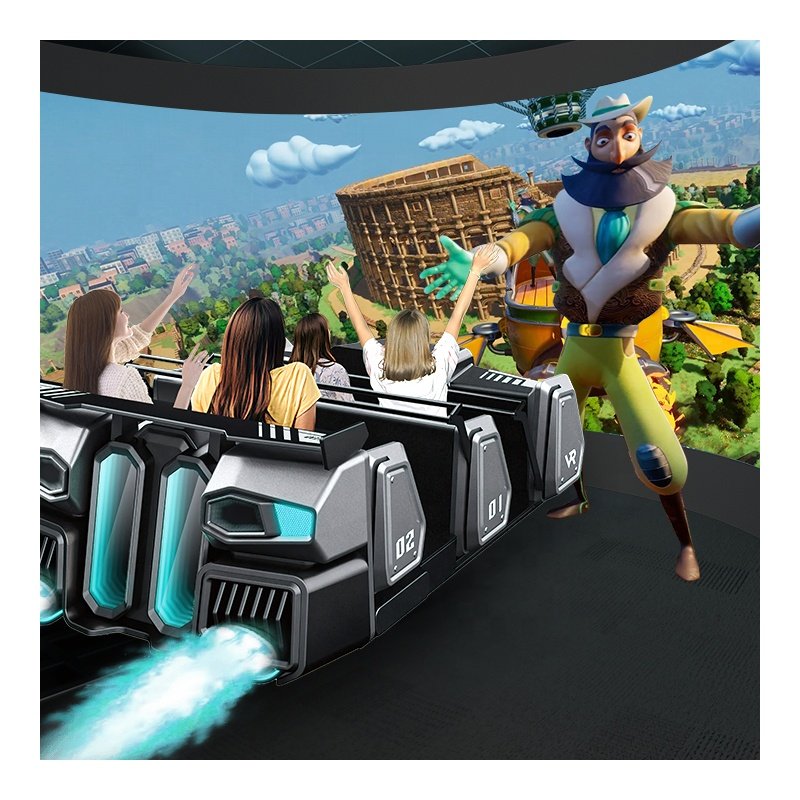 VR Flying Cinema 3D 5D 7D 9D 12D Vr/ar/mr Equipment Flying Theater Simulator Motion Platform Multiplayer Cinema Supplier