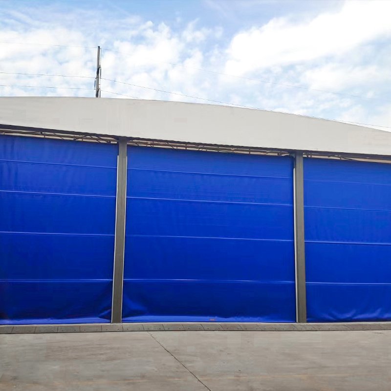 Newhb New Style Design Large Industrial Door Mega Fabric Doors Aircraft Hangar Door
