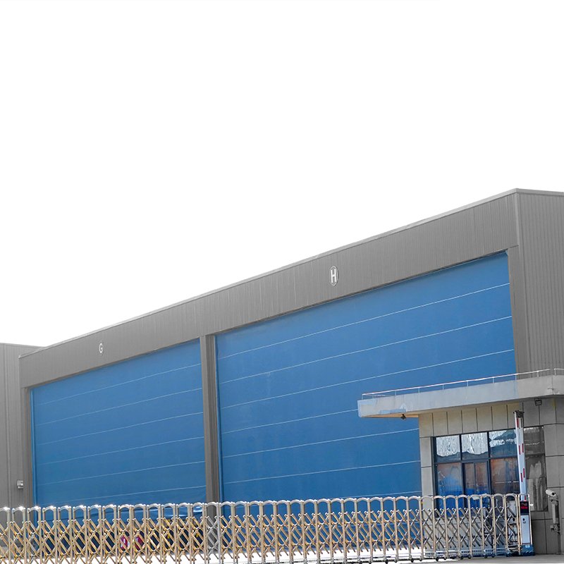 Newhb New Style Design Large Industrial Door Mega Fabric Doors Aircraft Hangar Door