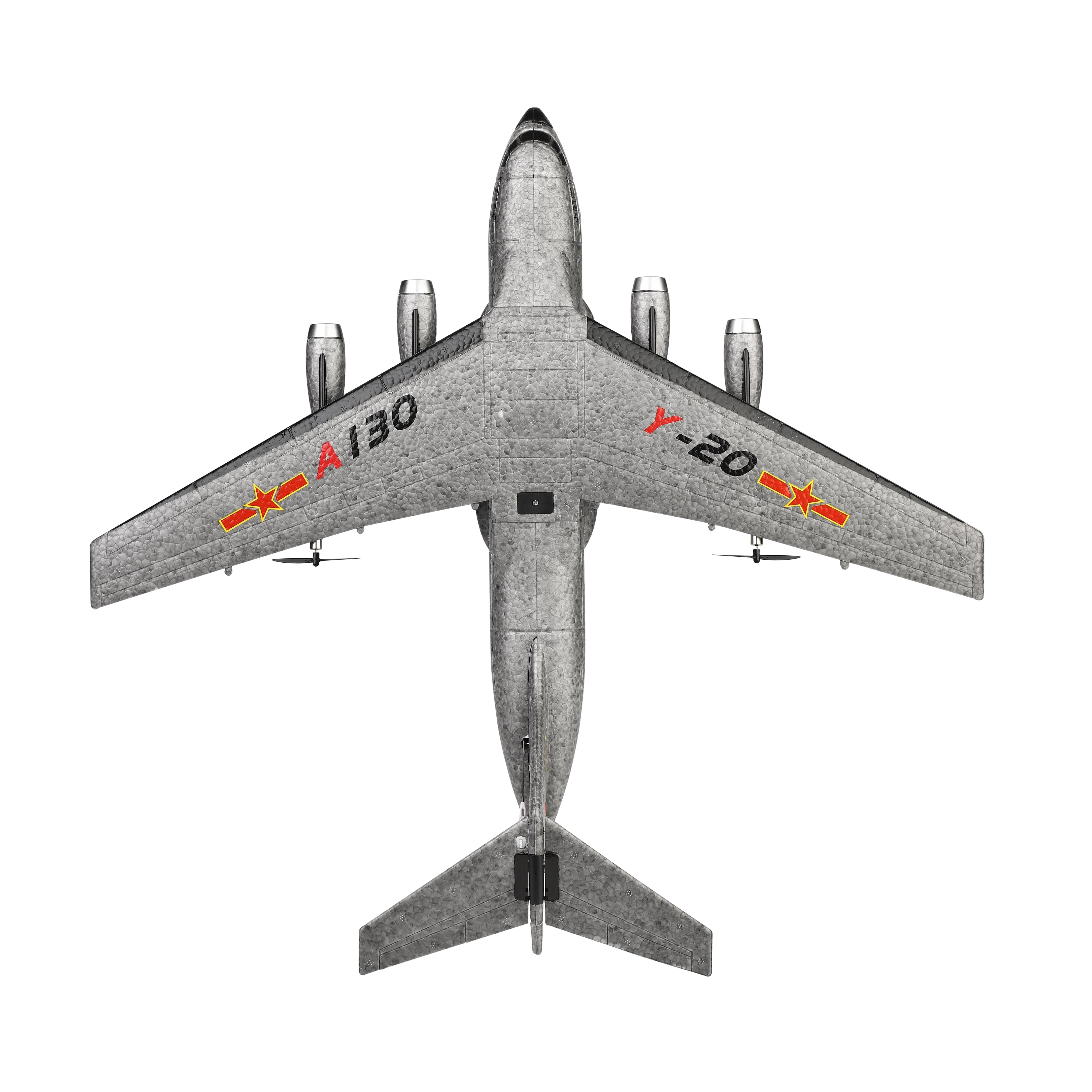 WLtoys XKs A130 Glider Plane Aviation Model Foam Remote Control Aircraft 3CH Back-Push Dual-Power Glider Children RC Toys
