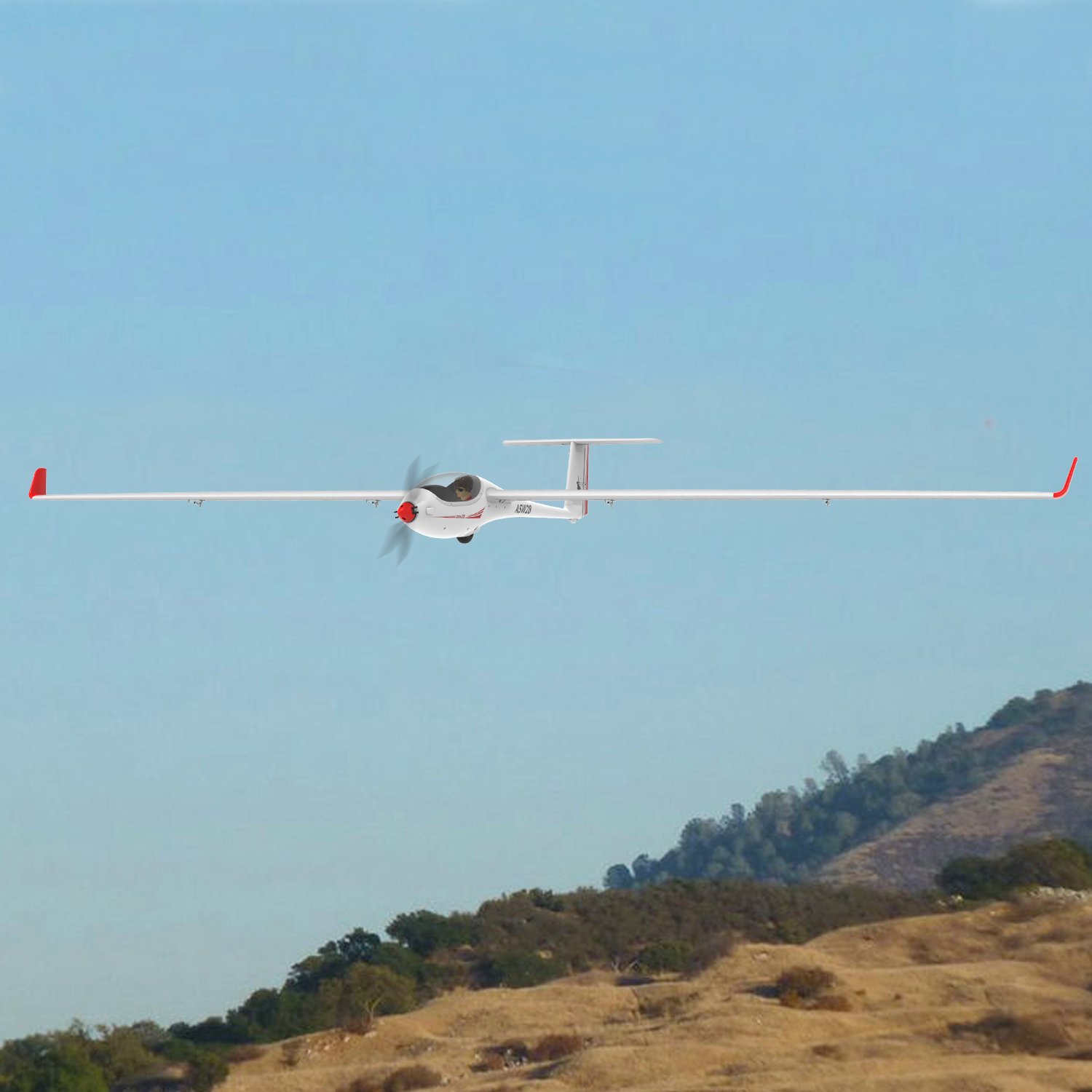 RC Aircraft ASW28 2.6M RTF Brushless Motor