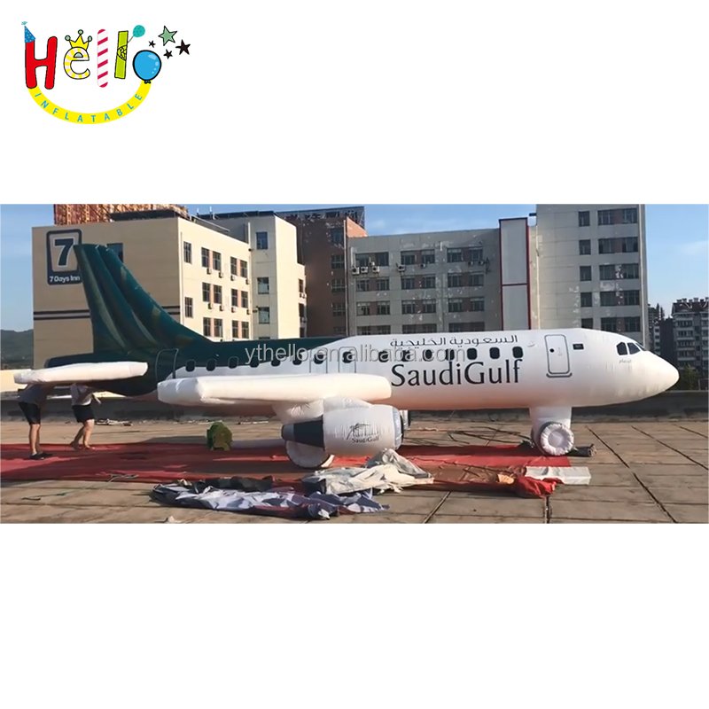 Custom advertising inflatable best quality inflatable plane inflatable aircraft aeroplane for sale