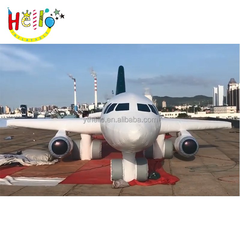 Custom advertising inflatable best quality inflatable plane inflatable aircraft aeroplane for sale