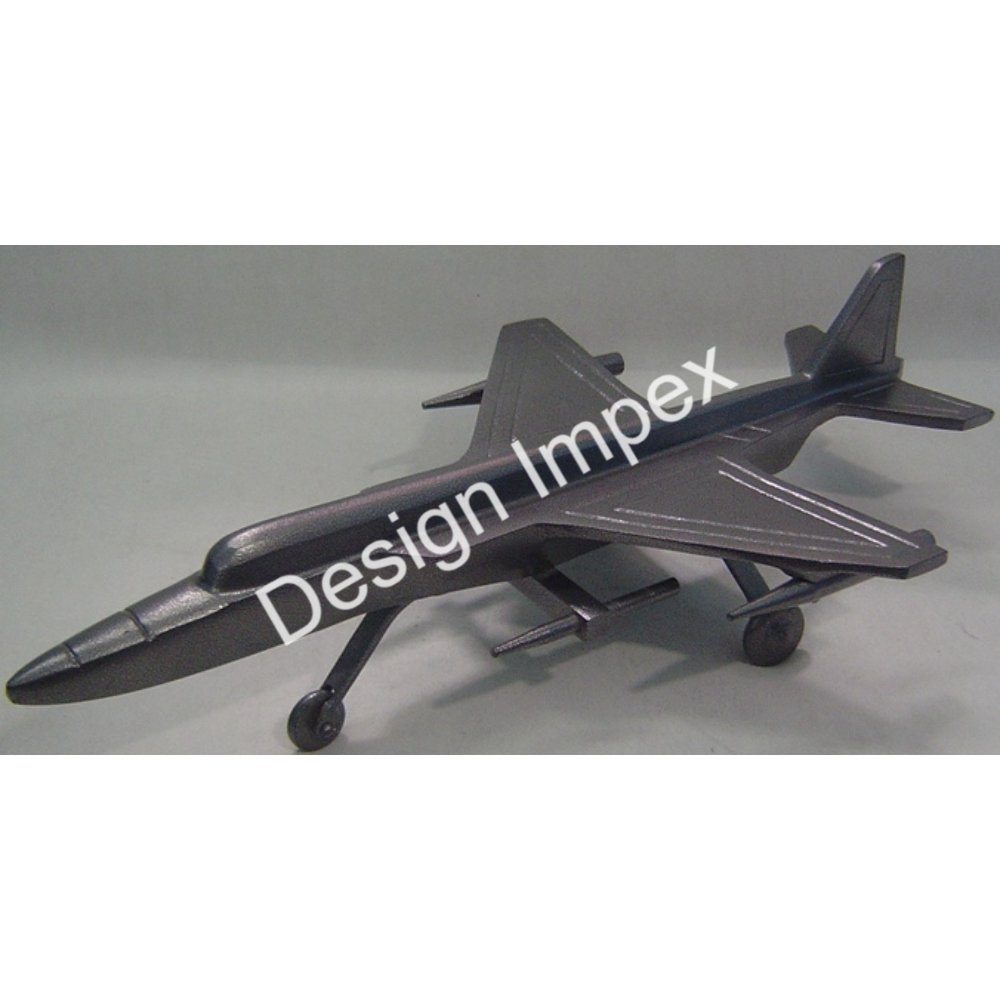 High Quality Airplane Models Object Portable Aluminium Fighter Jet Decorative Most Trending Normal Aircraft Model Black Coated
