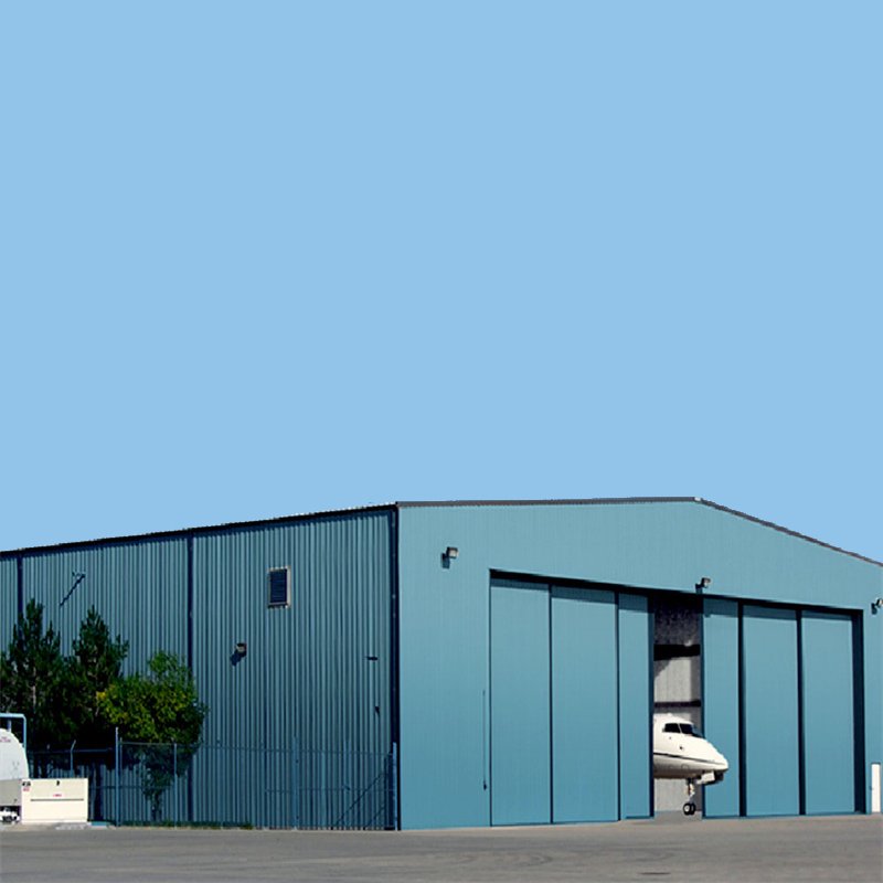 Manufacturer low cost steel structure storage airplane hangar /workshop